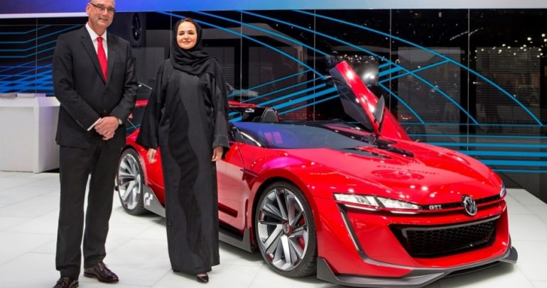 فولكس واجن تكشف عن جيتا الجديدة بمعرض قطر للسيارات